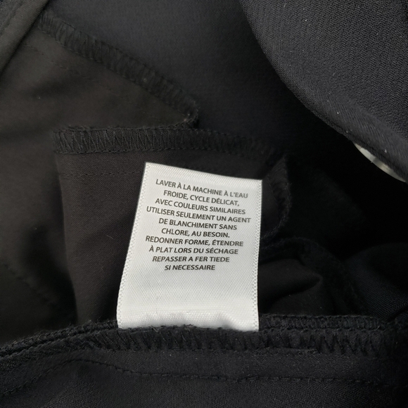 HALOGEN Black Straight Leg Casual/Work Pants - Picture 8 of 8